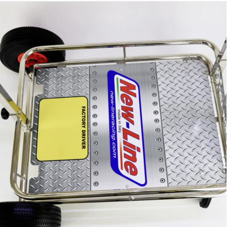 Adhesivo porta karts