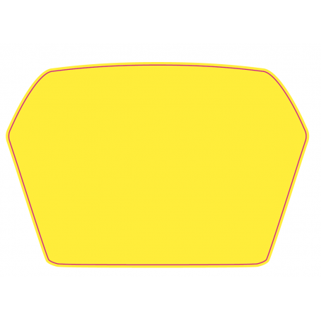 Adhesivo parachoques trasero 507