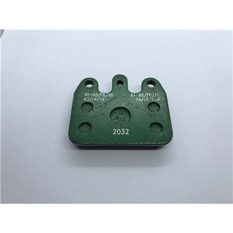 Pastilla freno post V05 verde