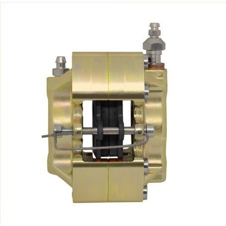 Pinza freno anterior V09/11 izquierda oro