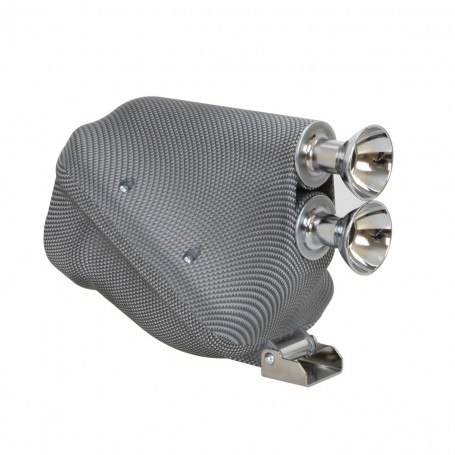 Silenciador aspiración Active D.30mm Carbono/Cromado KZ