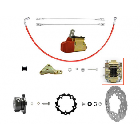 Sistema freno New Age mini completo oro