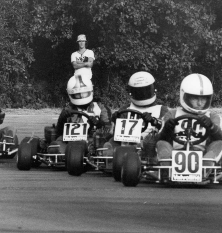 Melchor Barrera o llamado Faluga, uno de los mejores preparadores de motores de karting