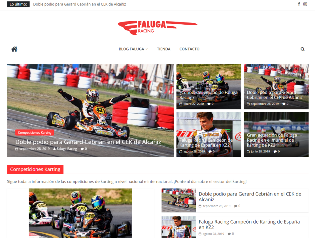 Nuevo blog sobre el mundo del karting