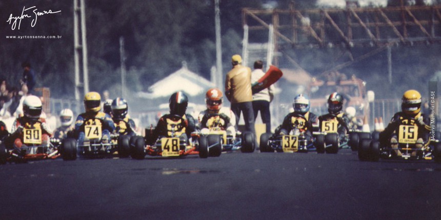 La historia de Ayrton Senna en el mundo del karting