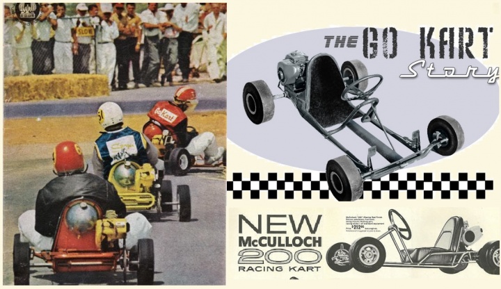 La historia del karting o go-karts