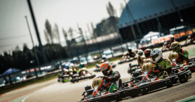 Equipo de protección para un piloto de karting