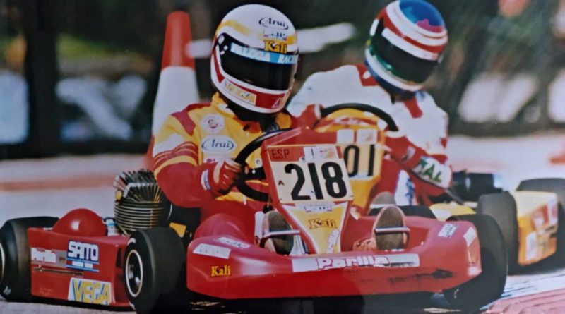 Jordi Surrallés, Faluga y el karting