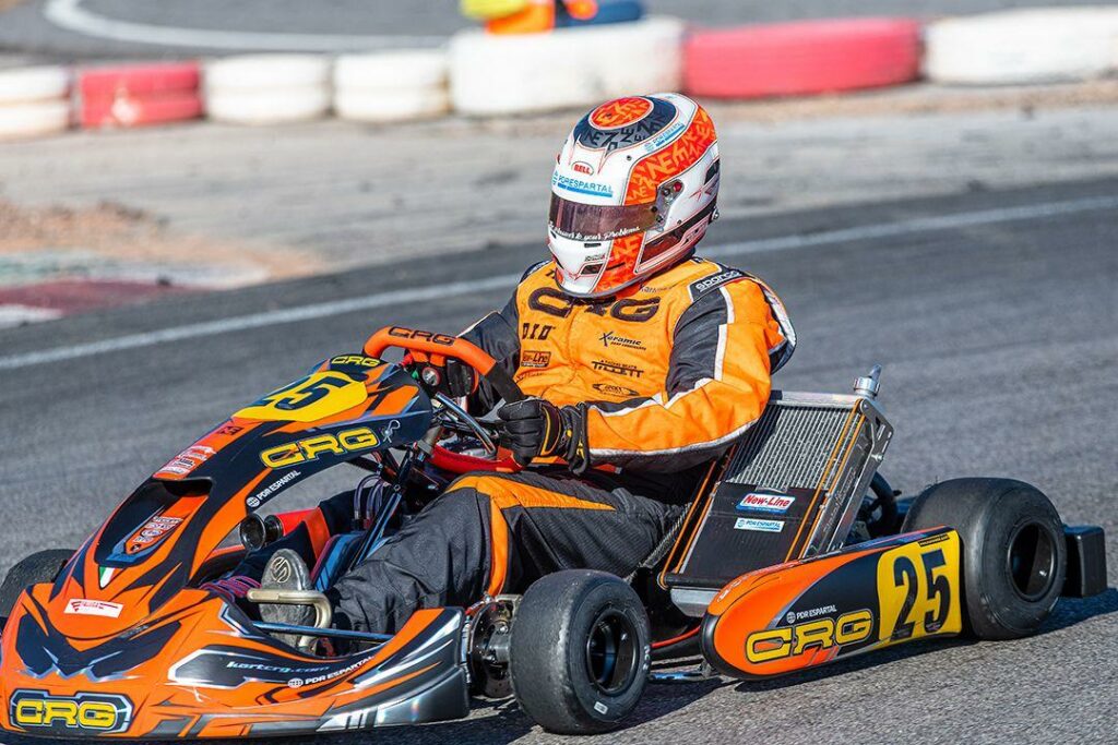 dieta de un piloto de karting