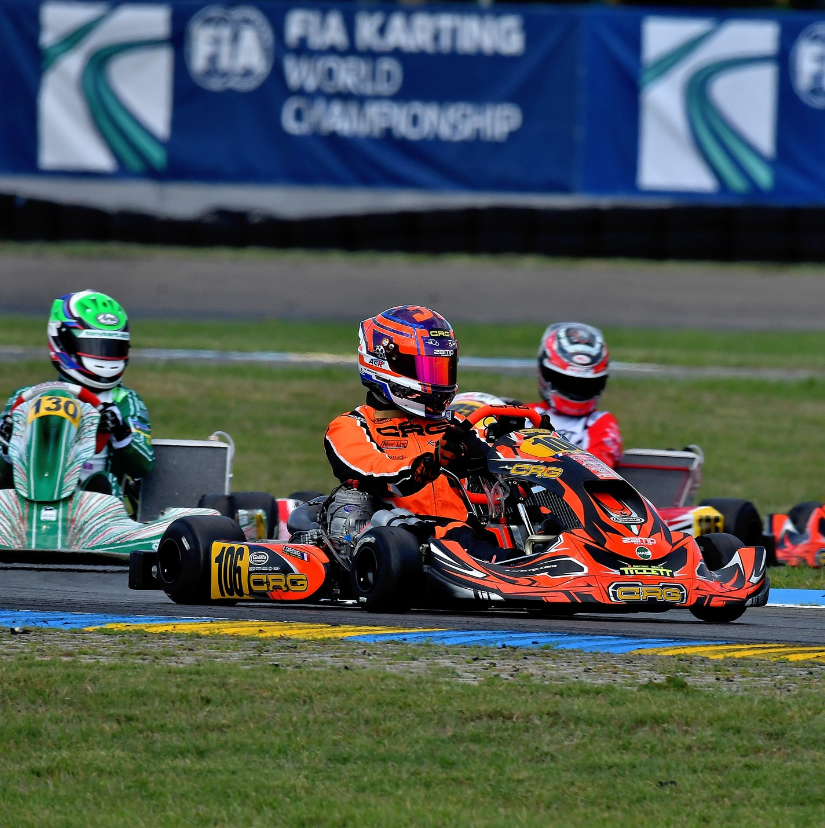 Mundial de Karting de la FIA 2022 KZ y KZ2 perfecto para Faluga Racing.