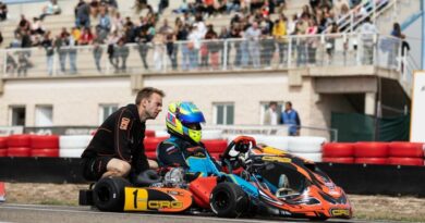 Equipo Faluga Racing en el CEK 2022 de karting