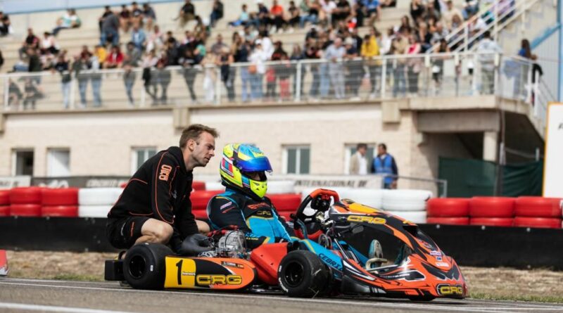 Equipo Faluga Racing en el CEK 2022 de karting