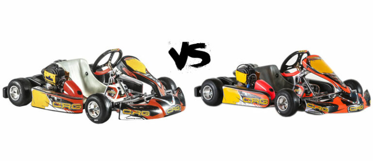 Cambios en el chasis de karts CRG Mini 2021