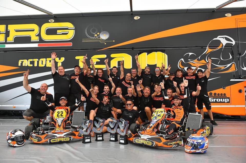 Resultados de CRG en el Campeonato del Europa de karting FIA 2021 Categoría KZ y KZ2