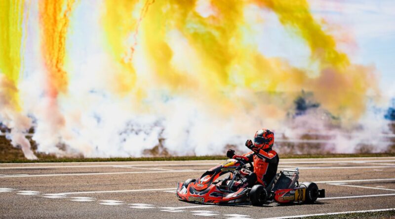Iglesias y CRG Road Rebel triunfan en Zuera: la 1ª ronda del Europeo FIA en categoría KZ