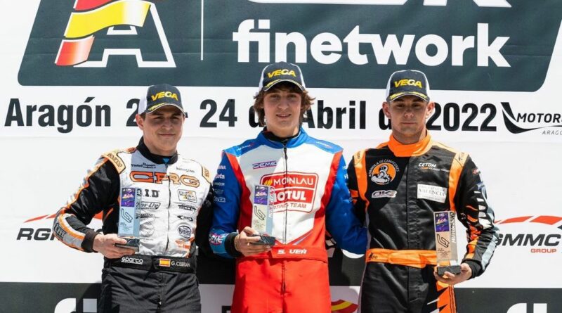 Resultados de la primera prueba del CEK en Motorland Aragon